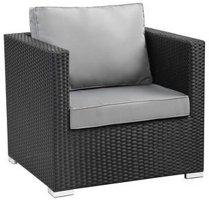 Fauteuil jardin en résine tressée Ibiza - Atlanta