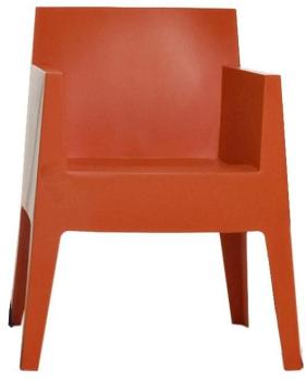Toy - Ensemble de 4 fauteuils de jardin - orange E