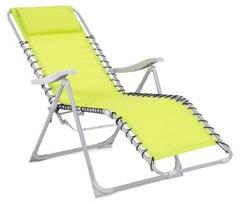 Fauteuil relax SIESTA vert anis