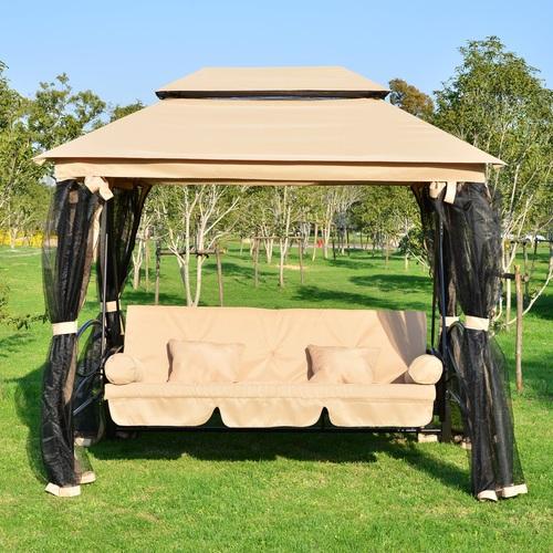 Balancelle balancoire fauteuil lit de jardin conve