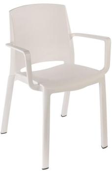 FAUTEUIL MILTON BLANC GLACIER GROSFILLEX