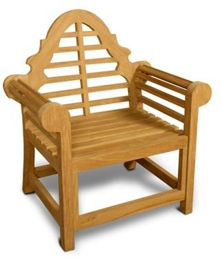 Fauteuil en teck Ecograde Marlborough