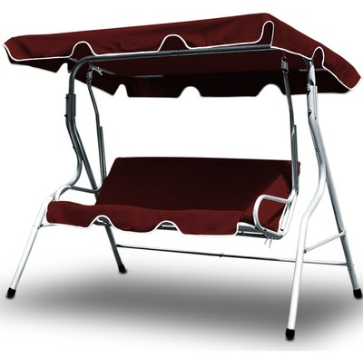Balancelle de jardin terrasse 3 personnes 180x130x