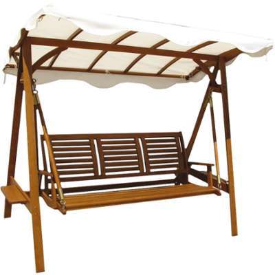 Balancelle 3 places bois dacacia AC805055