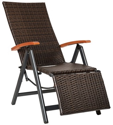 Fauteuil Chaise Longue de Relaxation Réglable Plia