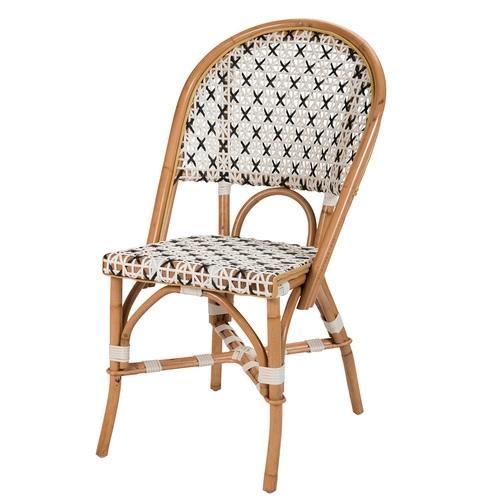 Chaise bistrot blanche - Porto - Polyrotin