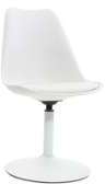 Chaise blanc mat pivotante STEEVY V2
