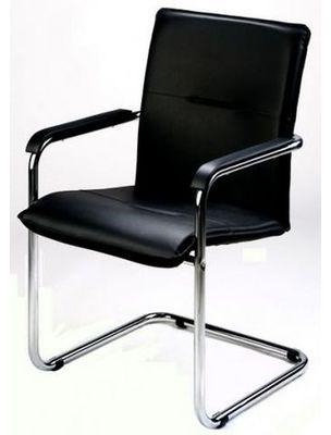 Fauteuil VISITEUR RUMBA Similicuir Noir