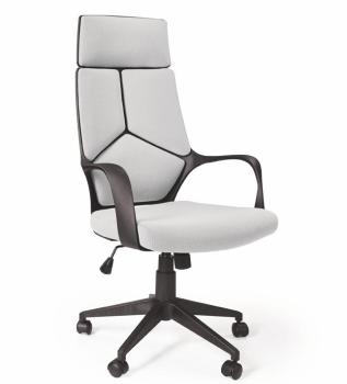 Fauteuil de bureau design tissus gris Chrys