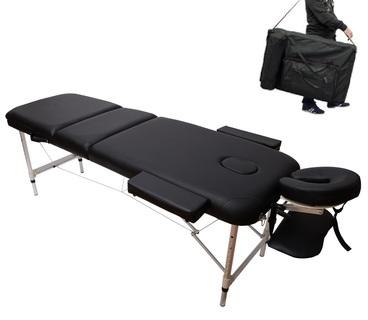 Table de massage pliante en aluminium 210x80x80cm,