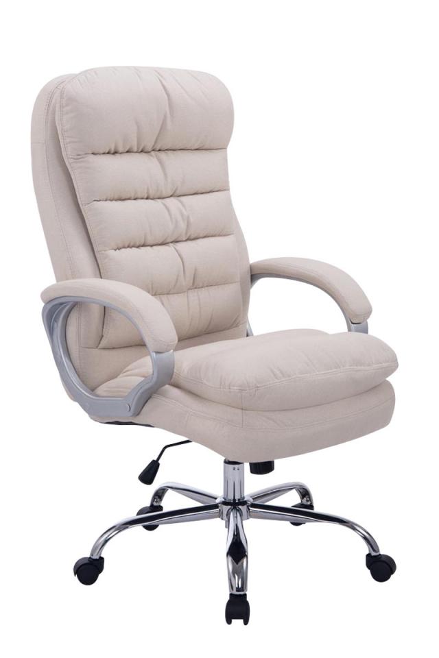 CLP Fauteuil de bureau XXL Vancouver Tissu metal c