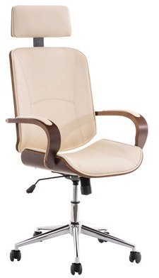 CLP Fauteuil de bureau Dayton metal crème 45 ? 52