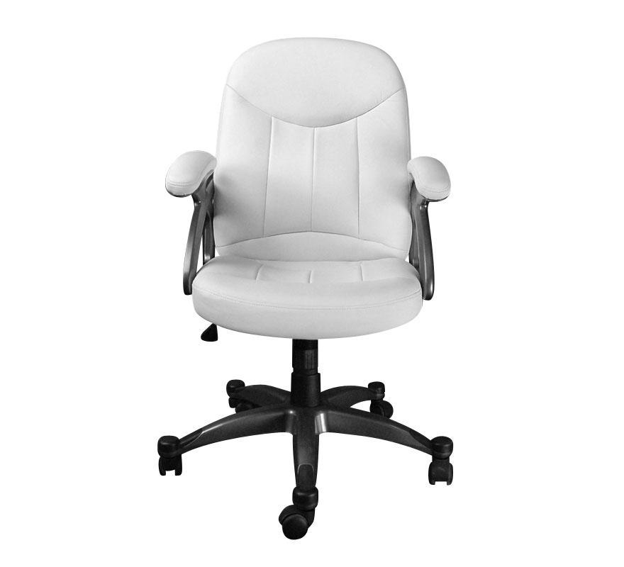 Fauteuil de bureau blanc ENZO