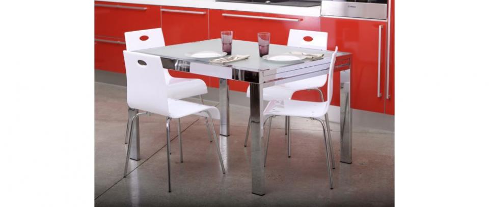 Chaise design cuisine / salle à manger Cindy blanc