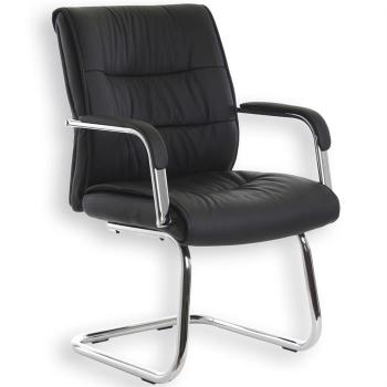Chaise visiteur CEDRIC noir
