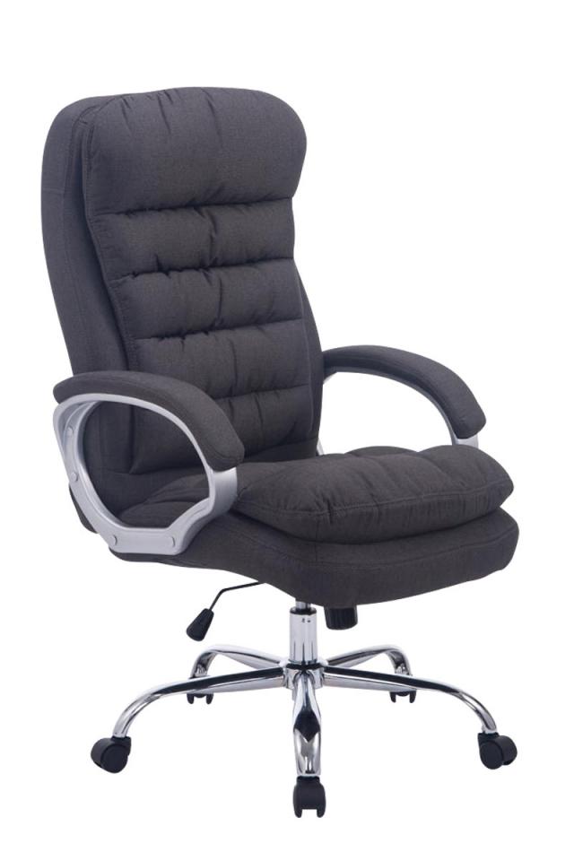 CLP Fauteuil de bureau XXL Vancouver Tissu metal g