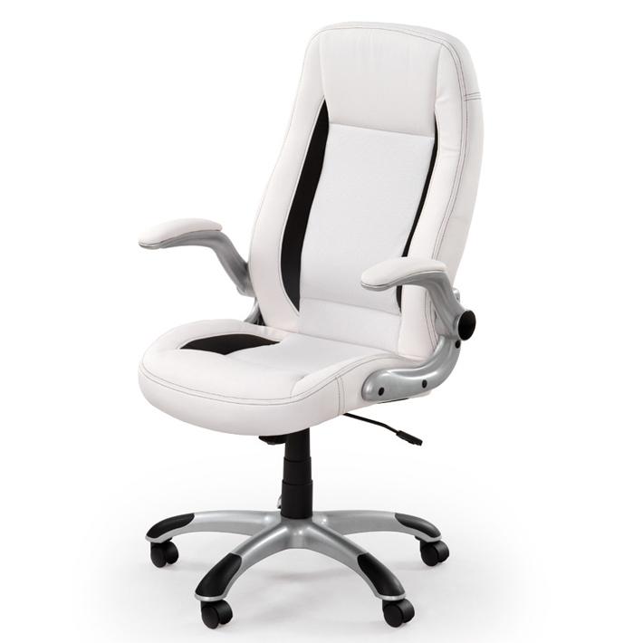 Fauteuil de bureau blanc Luna