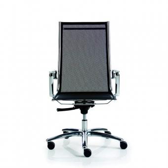 Fauteuil de bureau en resille et dossier haut Ligh