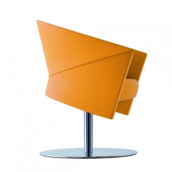Fauteuil de bureau de design, en cuir ou tissu Arr