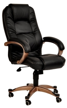 Fauteuil de bureau noir TORONTO