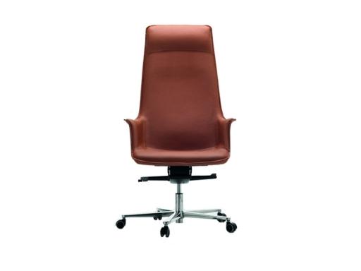 Fauteuil de direction en cuir design