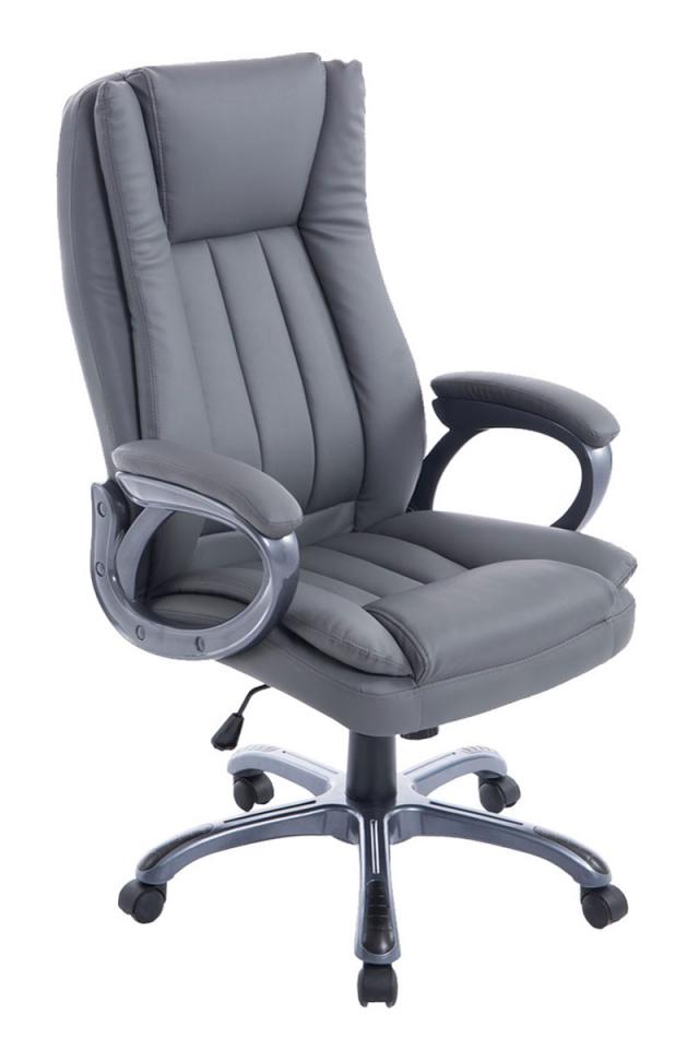 CLP Fauteuil de bureau XL Berne plastique gris rég