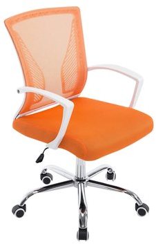 CLP Fauteuil de bureau Tracy C metal orange réglab