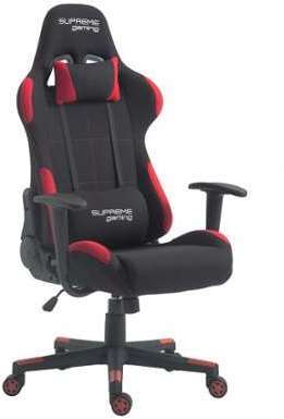 Fauteuil de bureau gaming SWIFT noir et rouge Fauteuil de bureau gaming