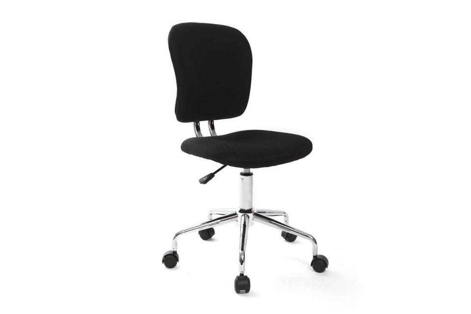 Fauteuil de bureau enfant noir MAEL