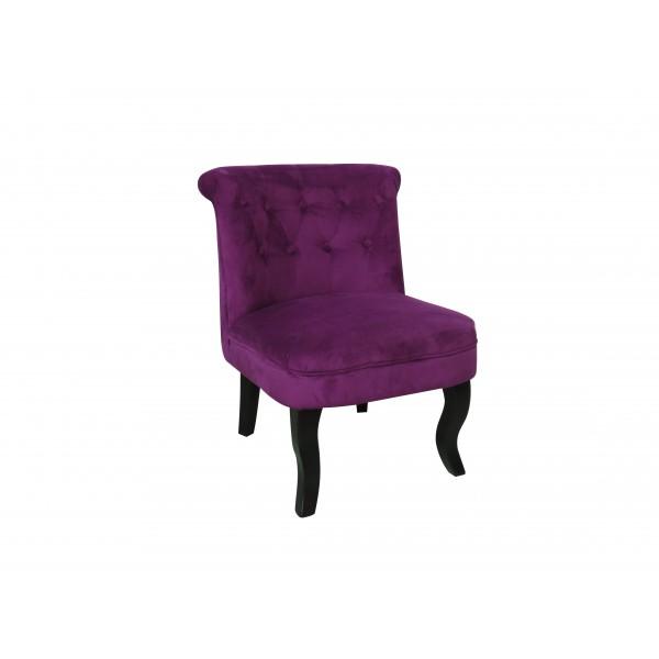 Fauteuil crapaud en tissu modèle KING
