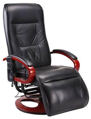 Fauteuil Relax Massant AVIGNON CUIR Noir Fauteuil Relax Massant AVIGNON