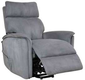 Fauteuil relax en microfibre avec accoudoirs papillon Fauteuil relax en microfibre