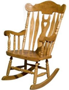 Rocking Chair Américain Chêne massif