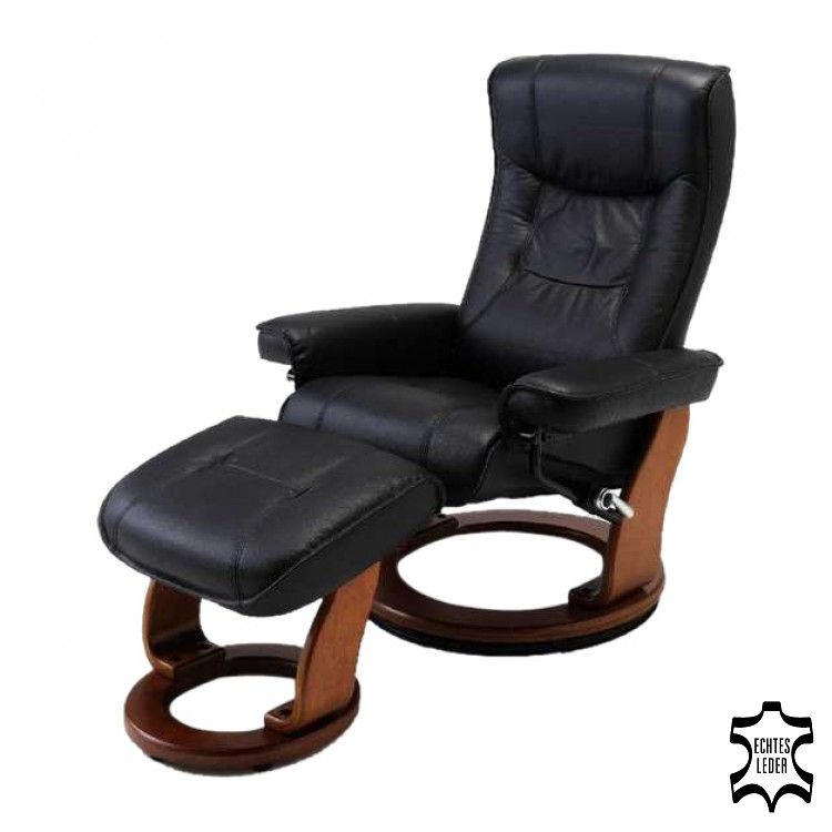 Fauteuil relaxation Odenwald - Cuir véritable