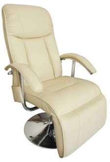 VidaXL Fauteuil de massage et relaxation électriqu
