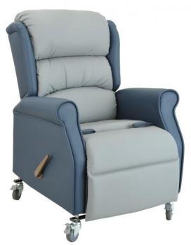 Fauteuil de détente manuel Melbourne avec roulettes Fauteuil de détente manuel