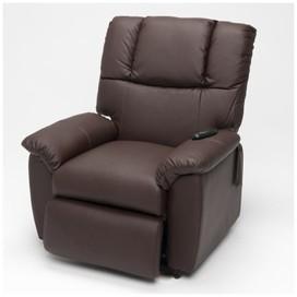 FAUTEUIL RELEVEUR ELECTRIQUE MARRON SHANON