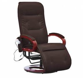 Fauteuil Relax Massant AVIGNON Similicuir Marron Fauteuil Relax Massant AVIGNON