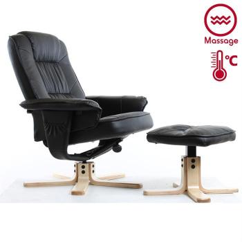 Fauteuil de relaxation massant et chauffant COMFORT Fauteuil de relaxation massant