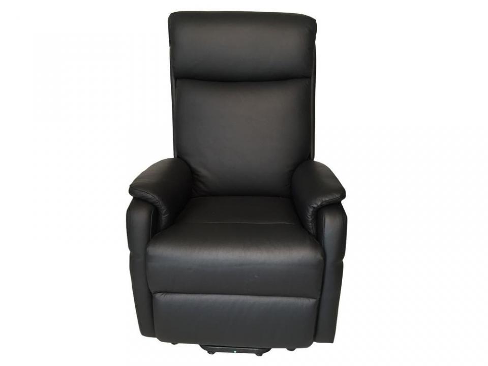 Fauteuil relax releveur électrique BAGNOLO cuir vé