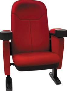Lumene Hollywood Confort Fauteuil Home Cinéma roug