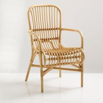 Fauteuil en canne de rotin, Malu - La Redoute Inte