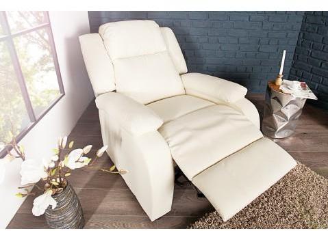 Fauteuil relaxation crème Mimosa Fauteuil relaxation crème