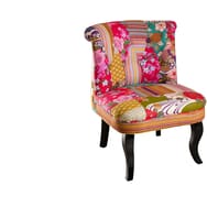 Fauteuil crapaud revêtement tissu BETTY Couleur Im