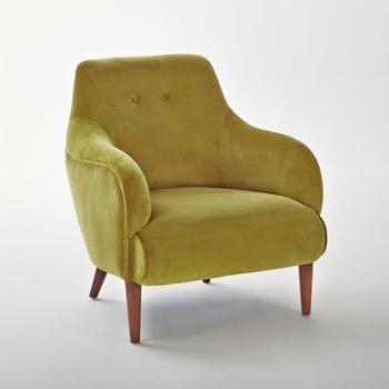 Fauteuil velours, Lipstick - La Redoute Interieurs