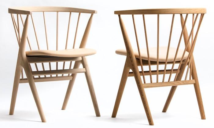 Chaise scandinave vintage N°8 Sibast Furniture