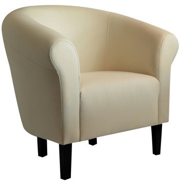 Fauteuil Monaco savane beige chiné