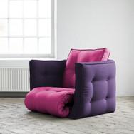 Fauteuil futon capitonné convertible MALICE KARUP