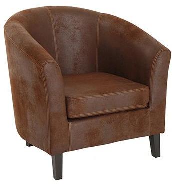 Fauteuil cabriolet mf 1 marron Fauteuil cabriolet mf 1 marron