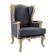 Fauteuil bergère en tissu et bois massif BELLINI G